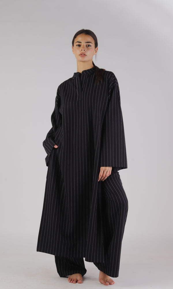 Twinset Pinstripe – Dark Blue