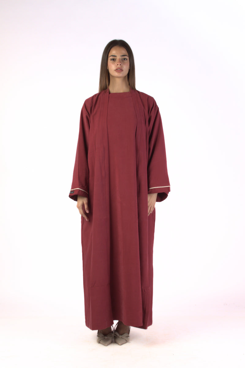 ABAYA - CRIMSON