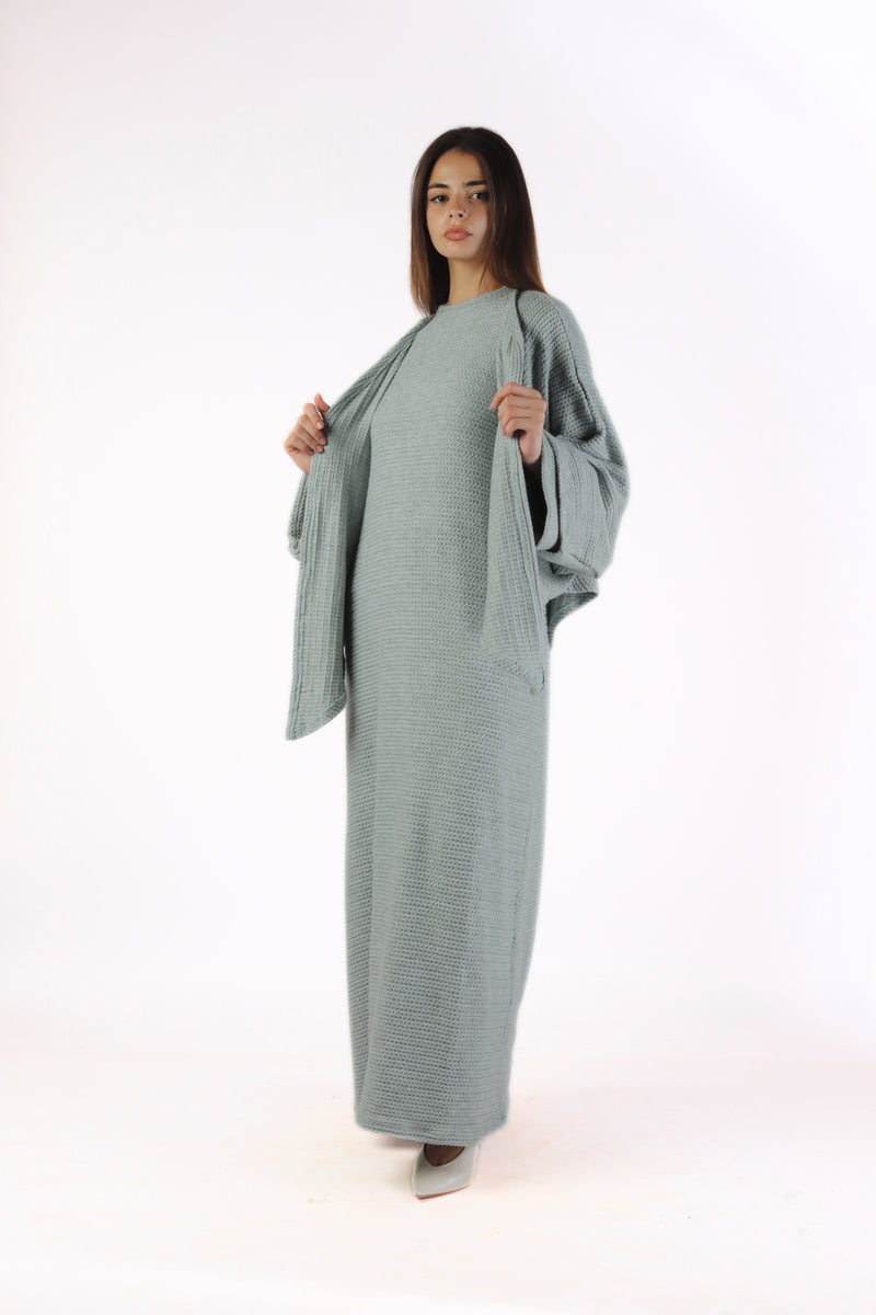 ABAYA Knitted - Turquoise