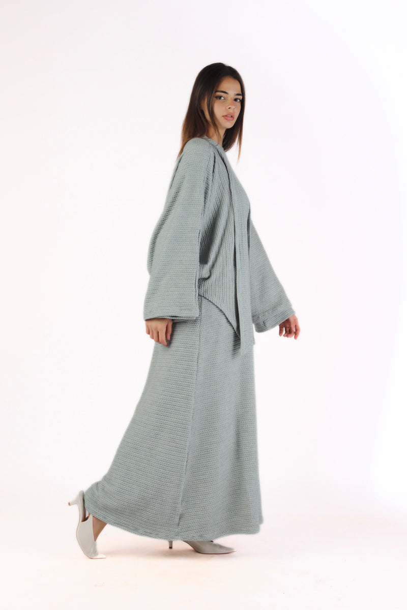 ABAYA Knitted - Turquoise