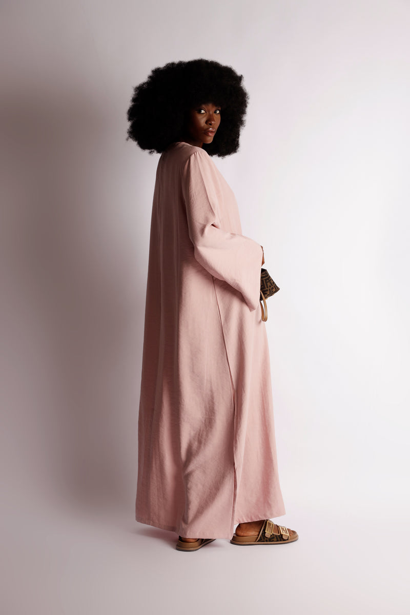 ABAYA - BABY PINK