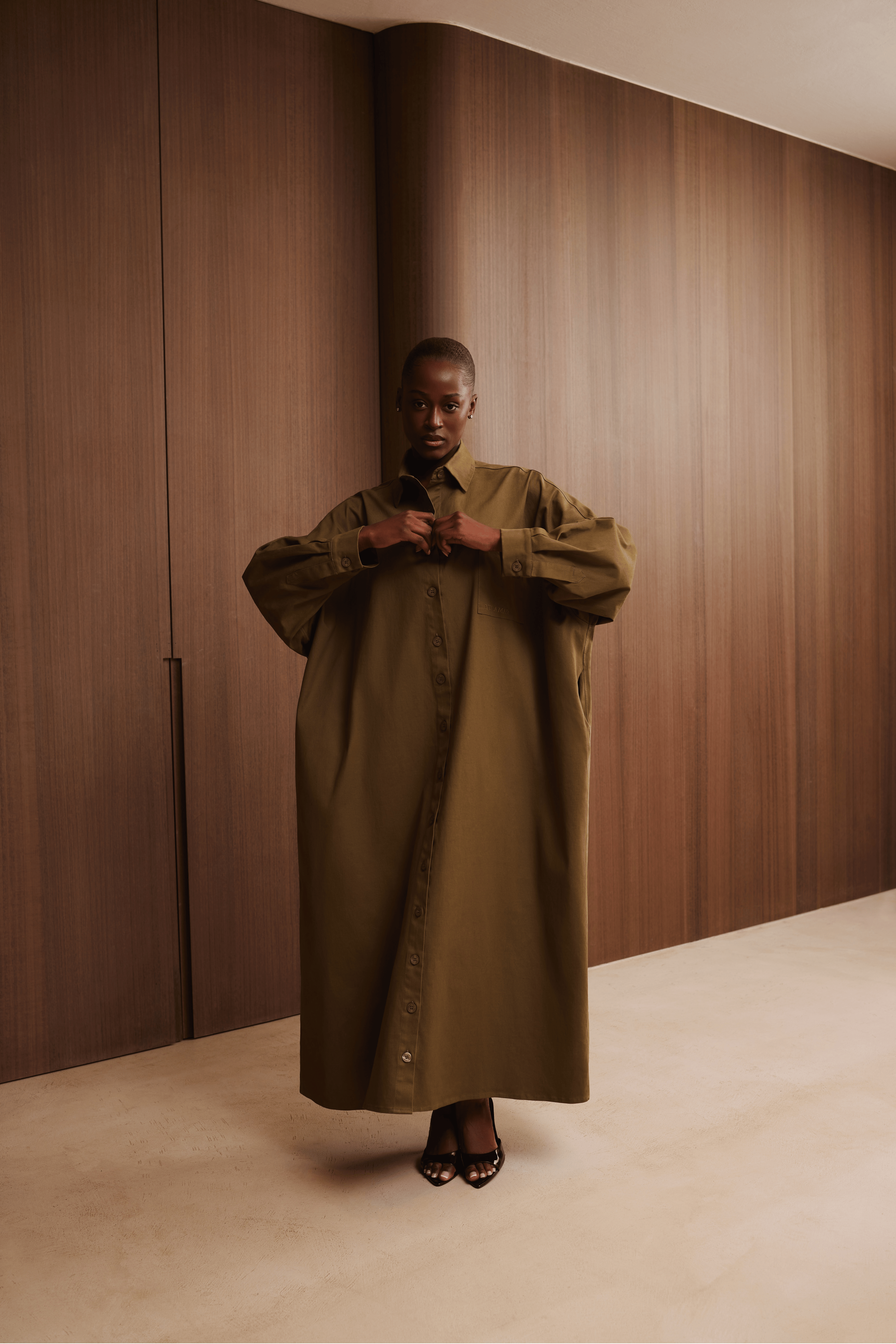 Selena Maxi Dress - Herb