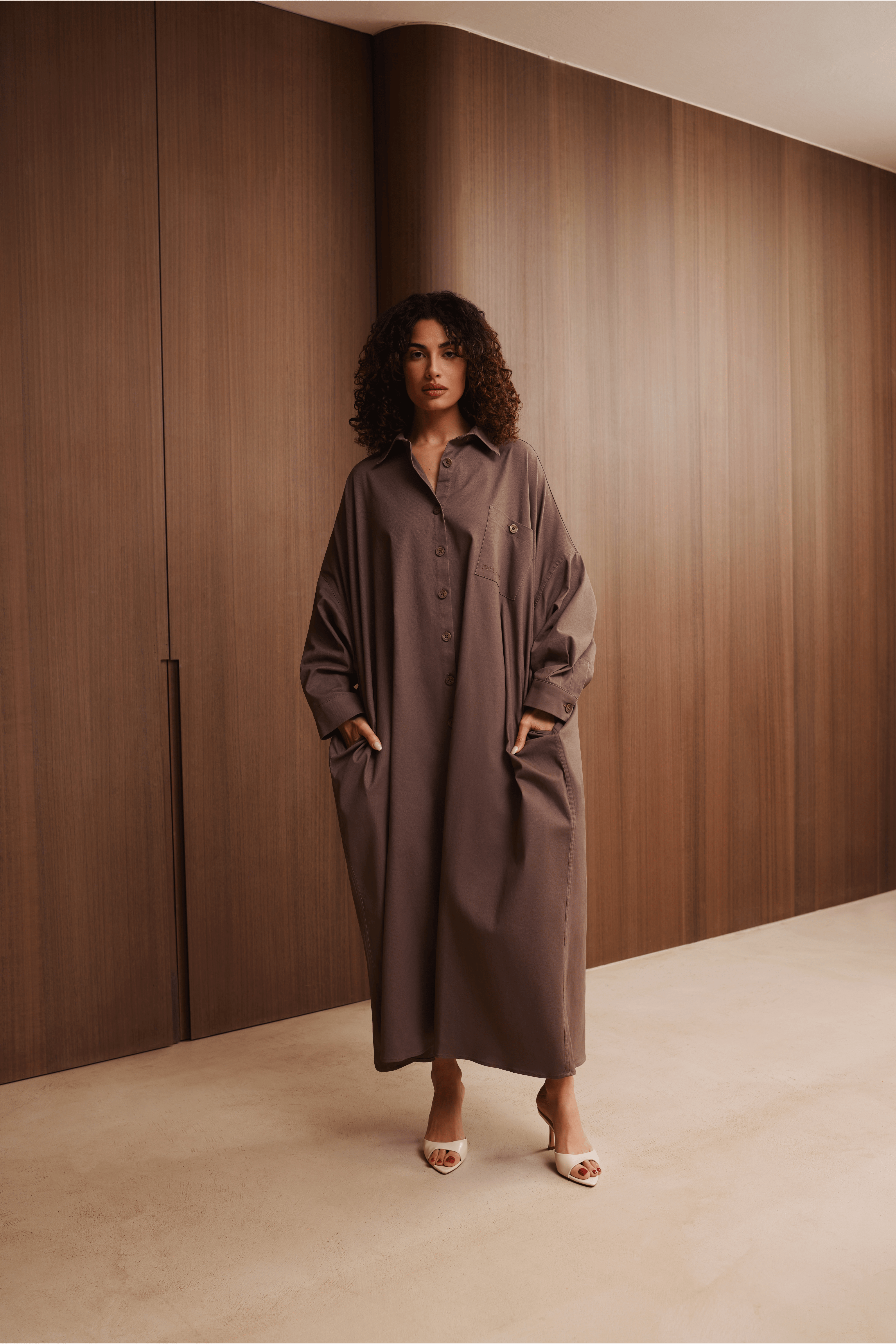 Selena Maxi Dress - Fawn